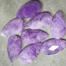 15X28MM FACETED PEAR CABOCHON CAPE AMETHYST(4PCS/BAG)